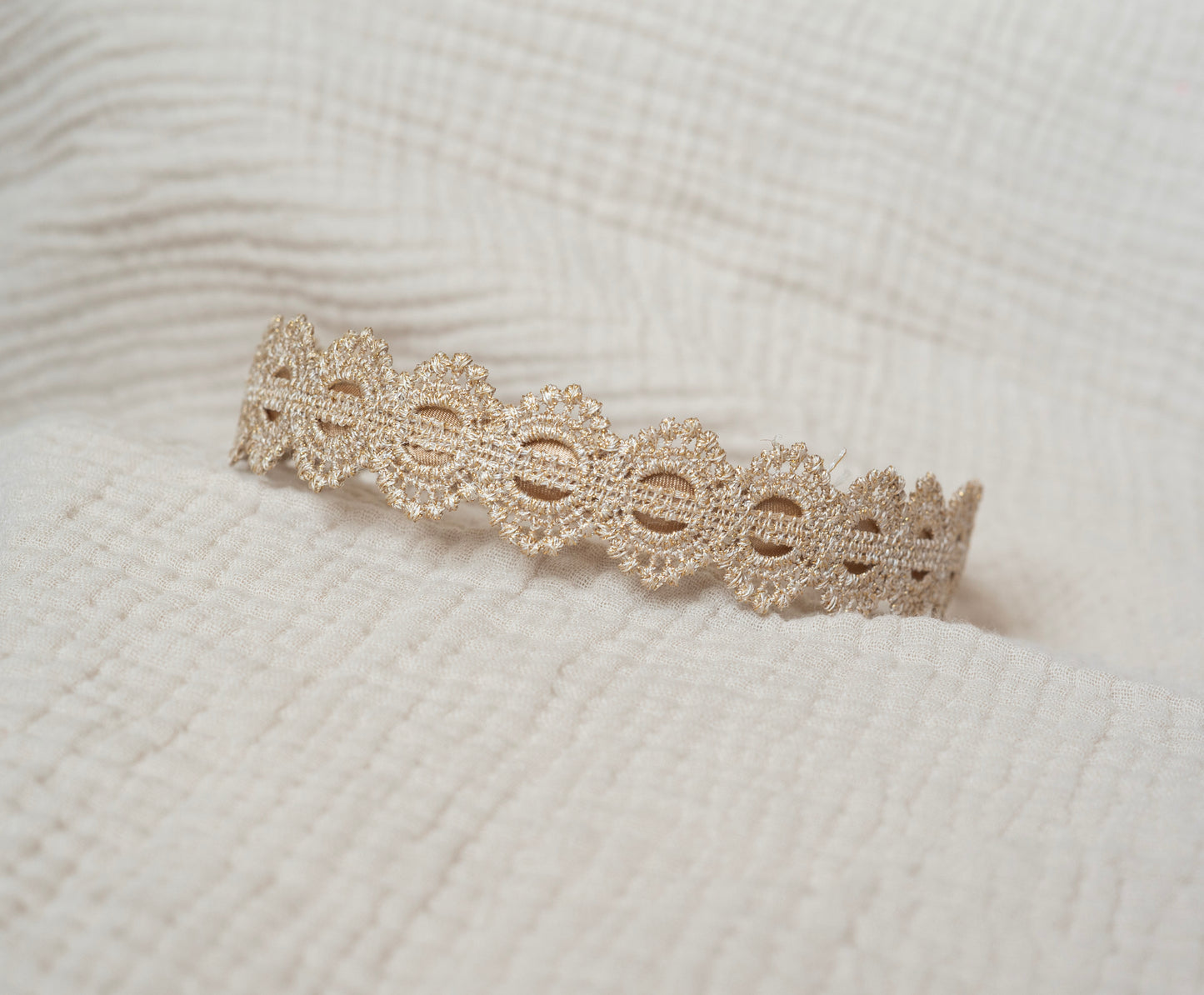 Haarband gold design