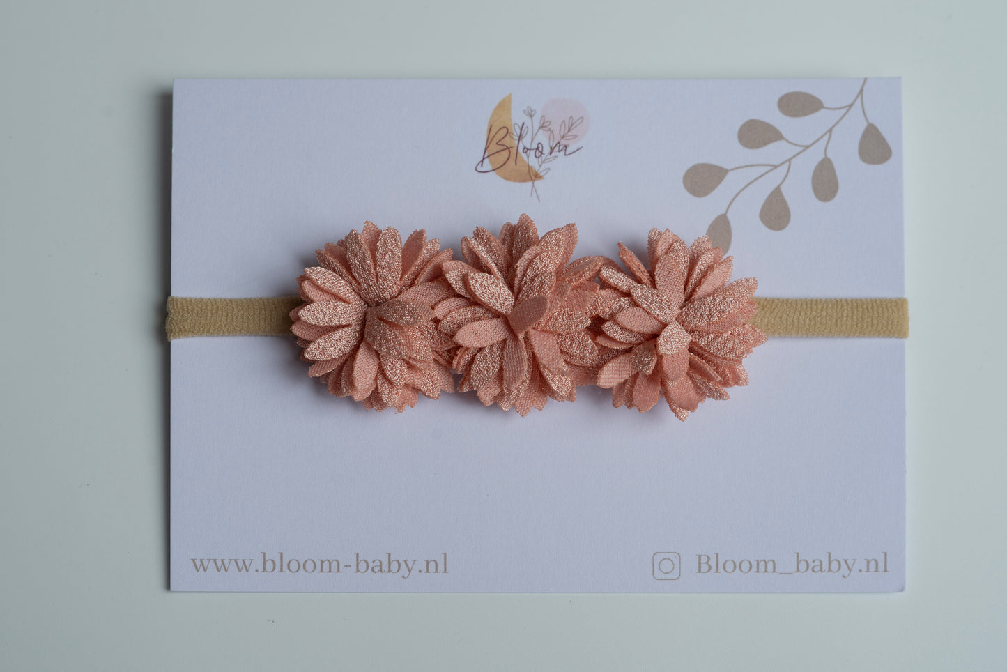Haarband poppy roze