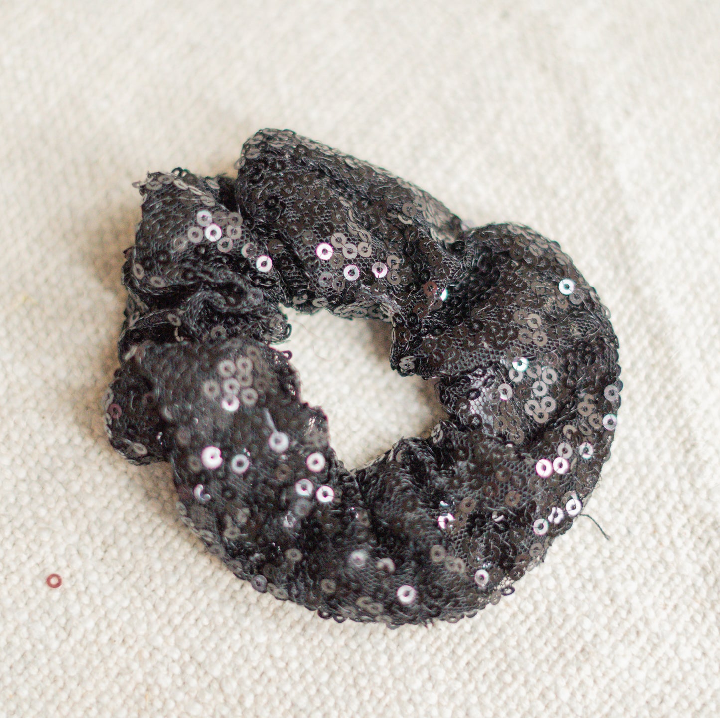 Glitter scrunchie
