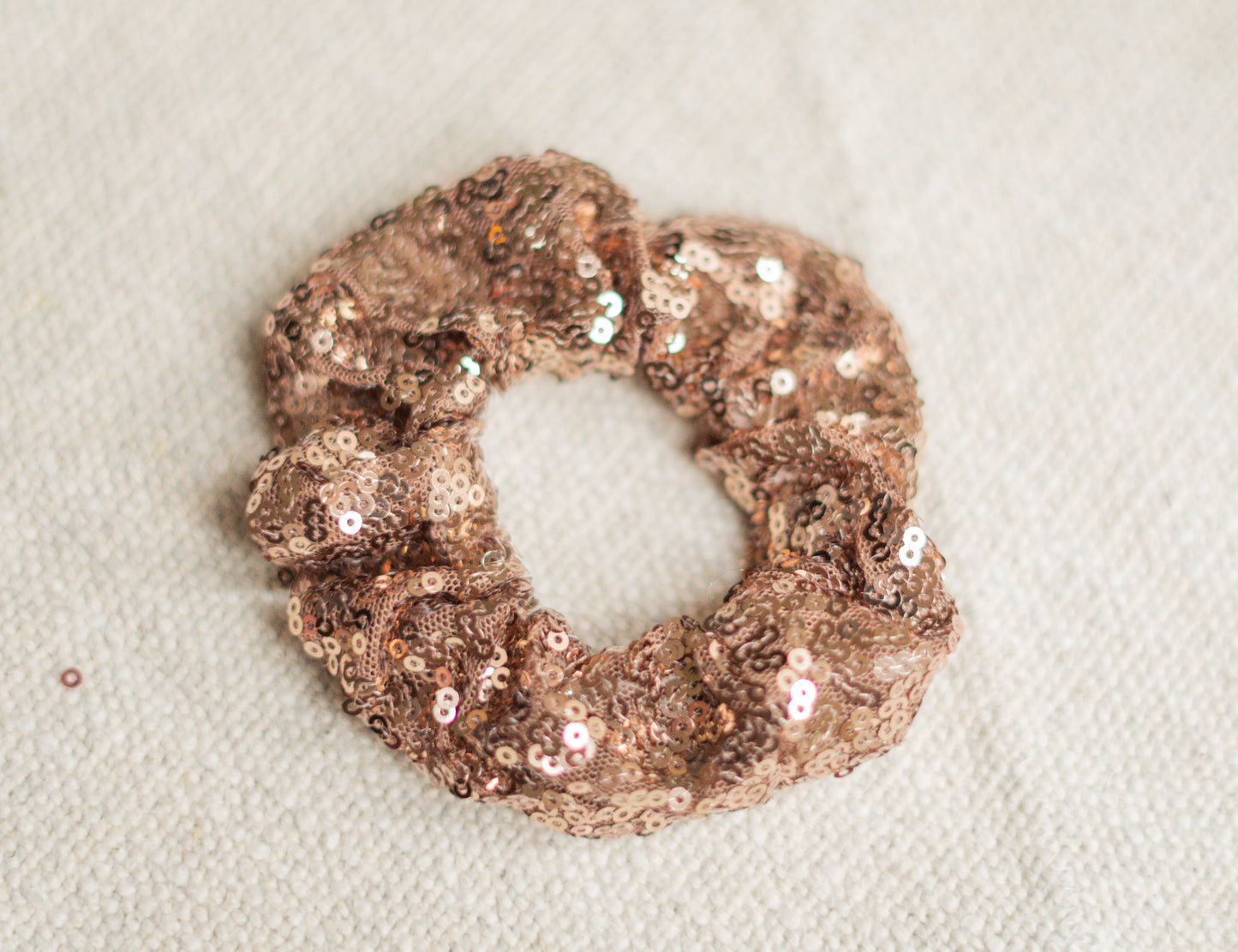 Glitter scrunchie