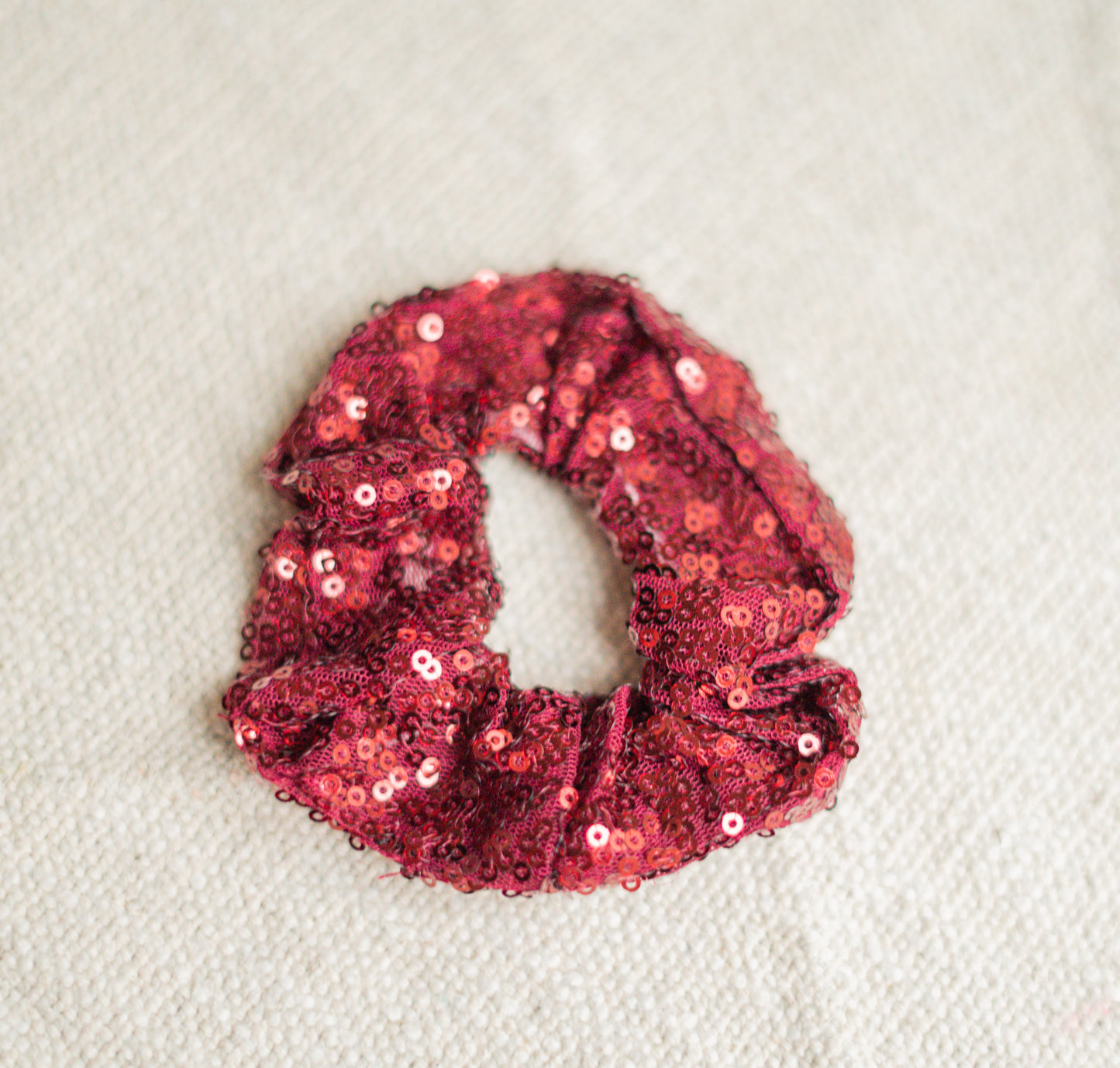 Glitter scrunchie