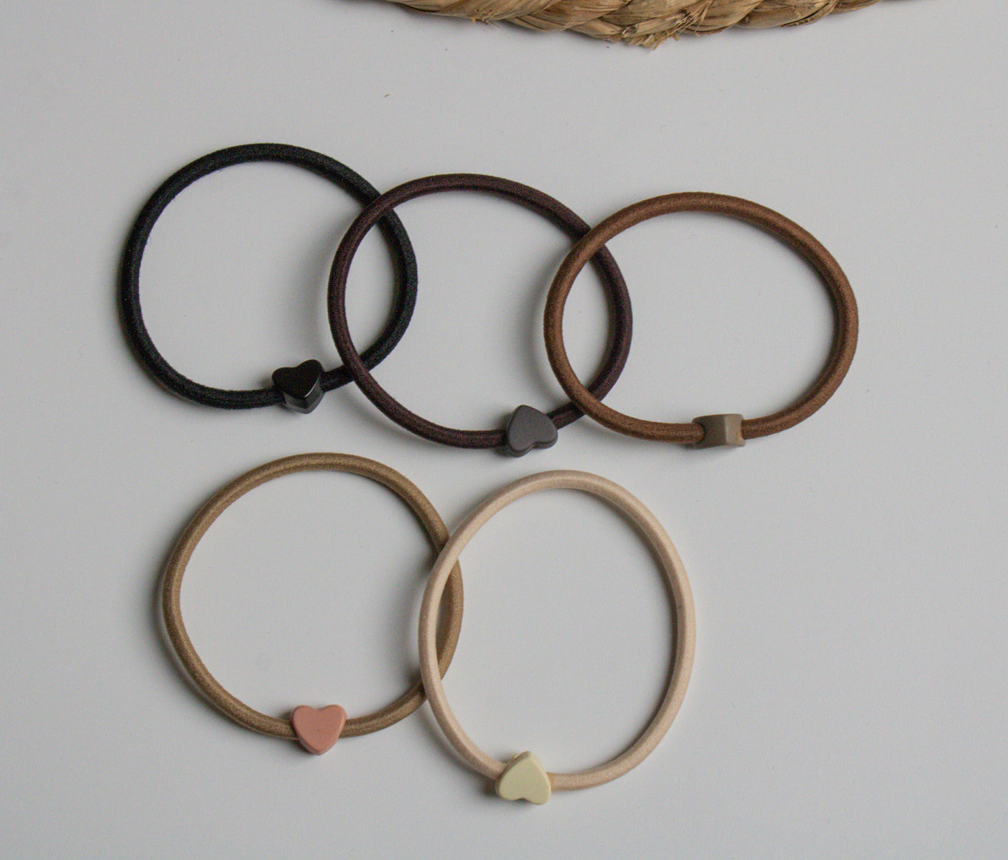 Haarelastiek set 5 stuks