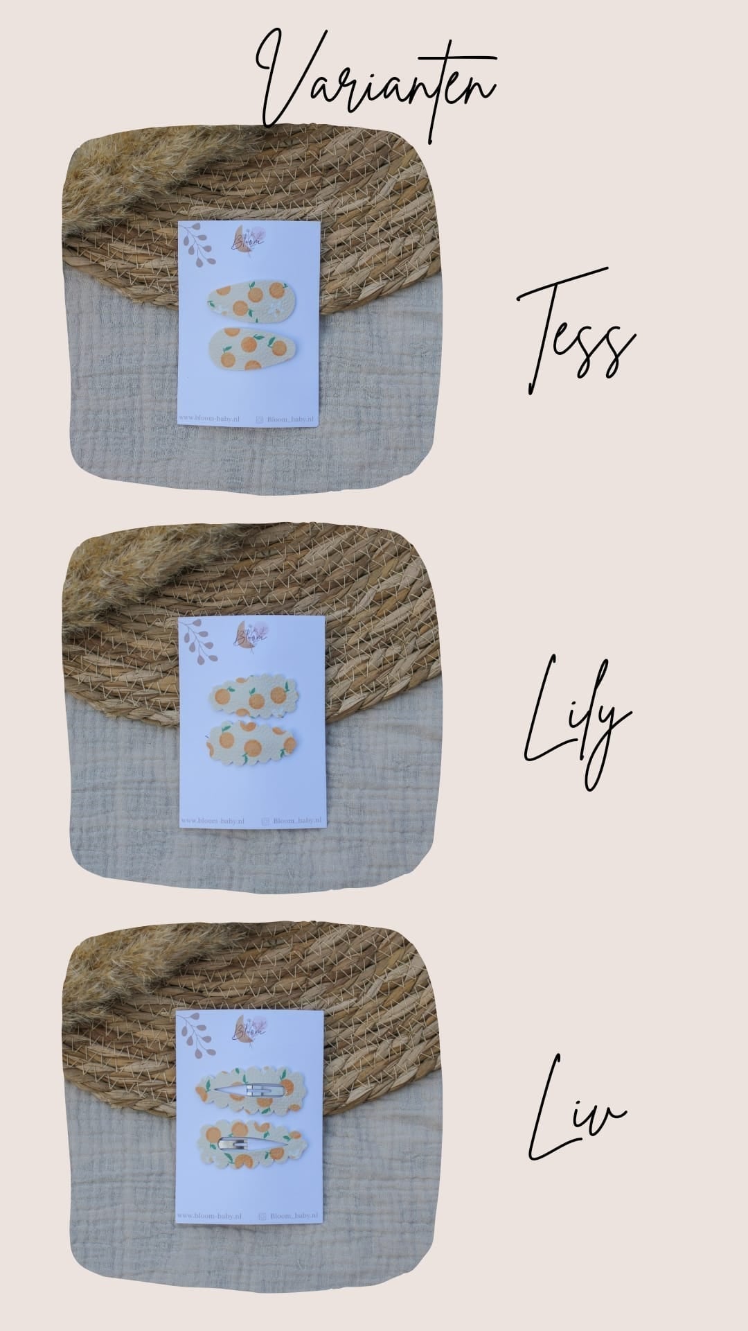 Setje flower 2 stuks