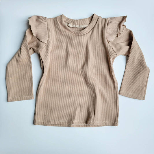 Longsleeve bruin
