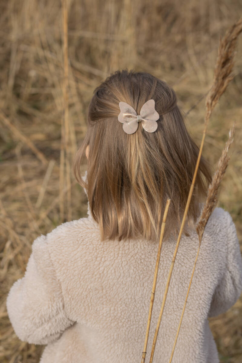 Strik vlinder zilver