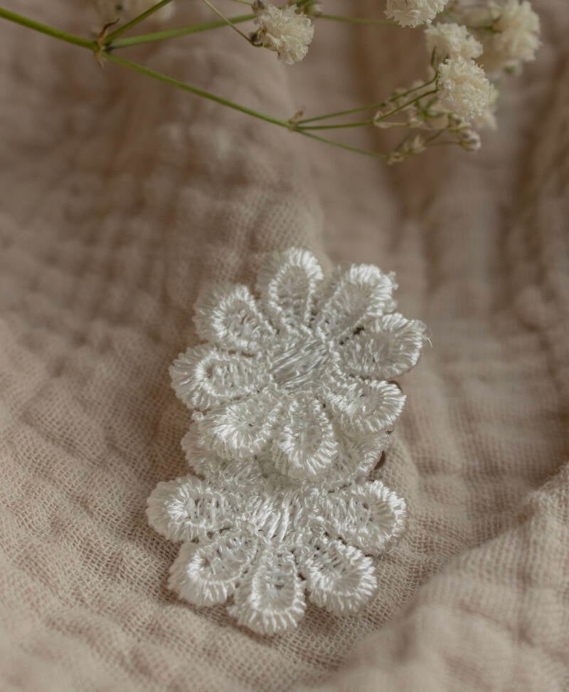 anti slip speldje white flower