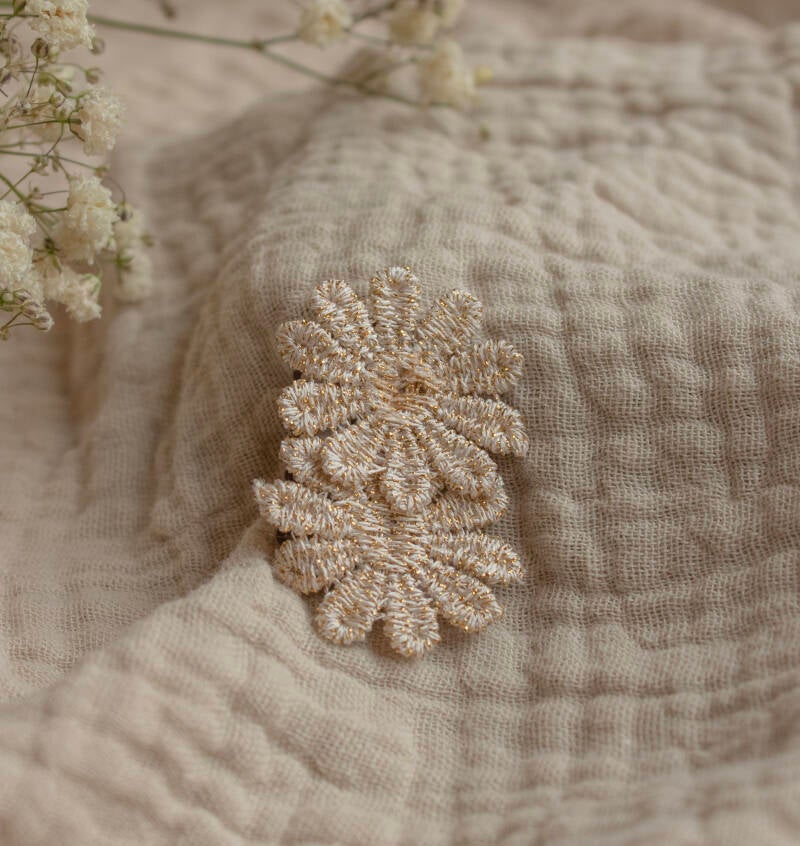 anti slip speldje gold flower