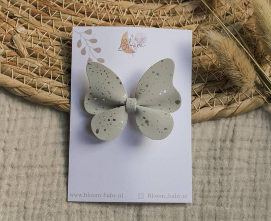 Strik vlinder zilver