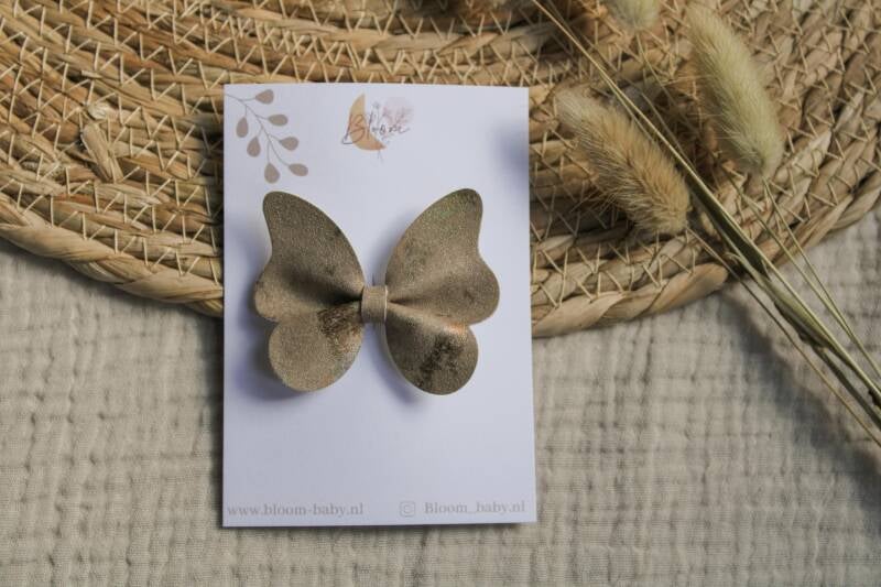 Strik vlinder bruin sparkling