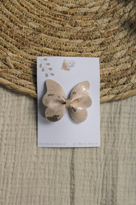 Strik vlinder Roze sparkling